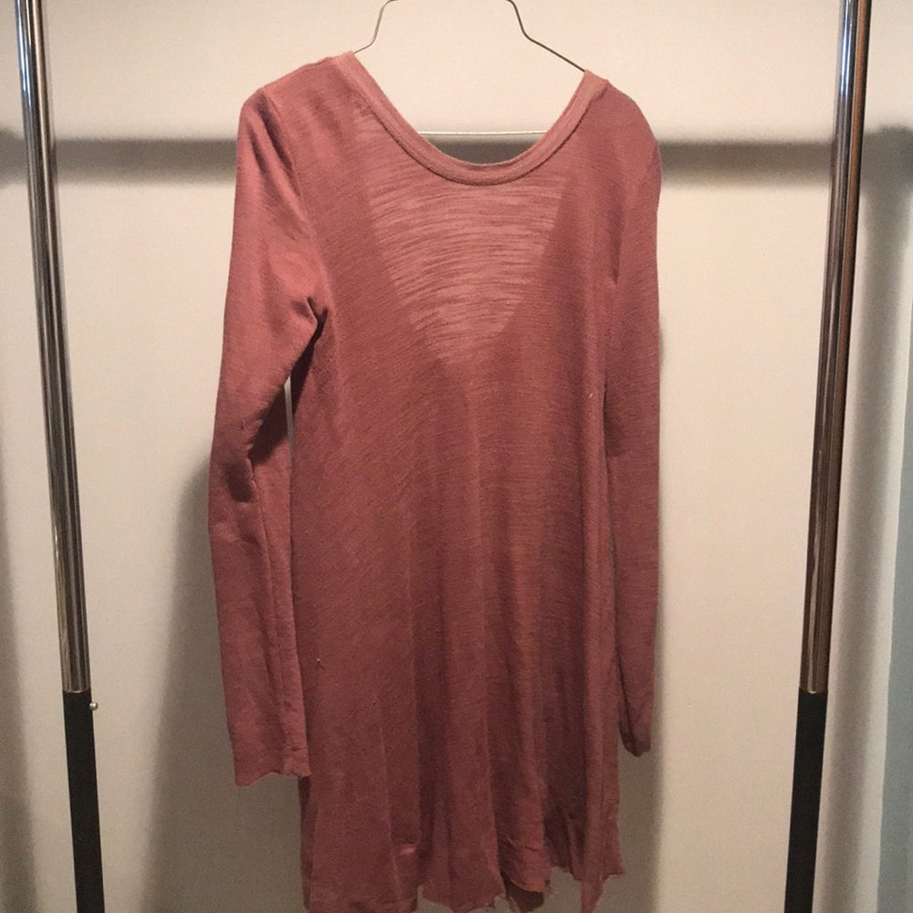 Free people long sleeve dress